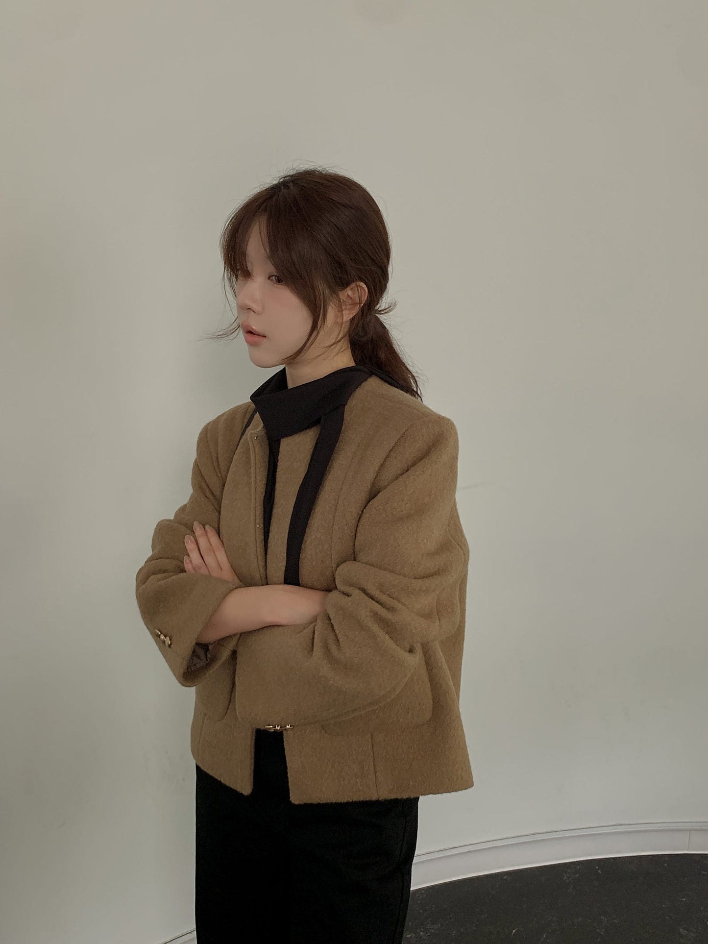racket wool jacket-3col
