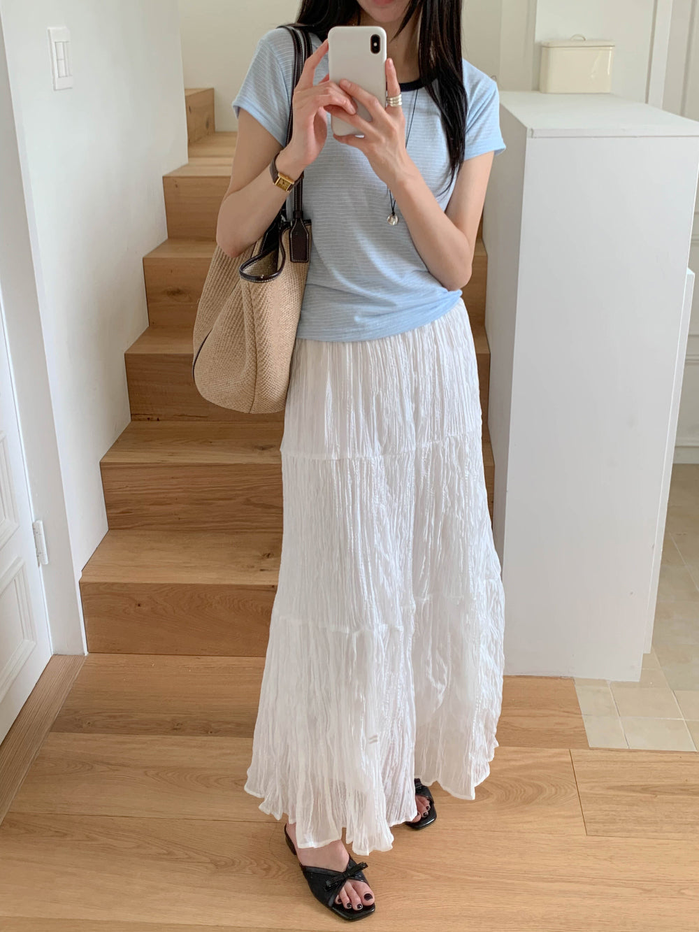 muse wrinkle skirt