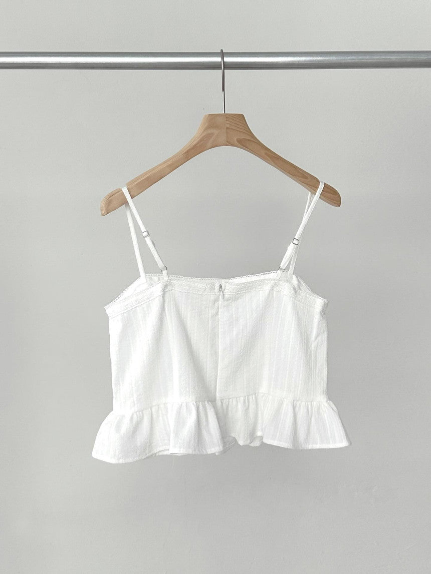 liter molly frill bustier blouse