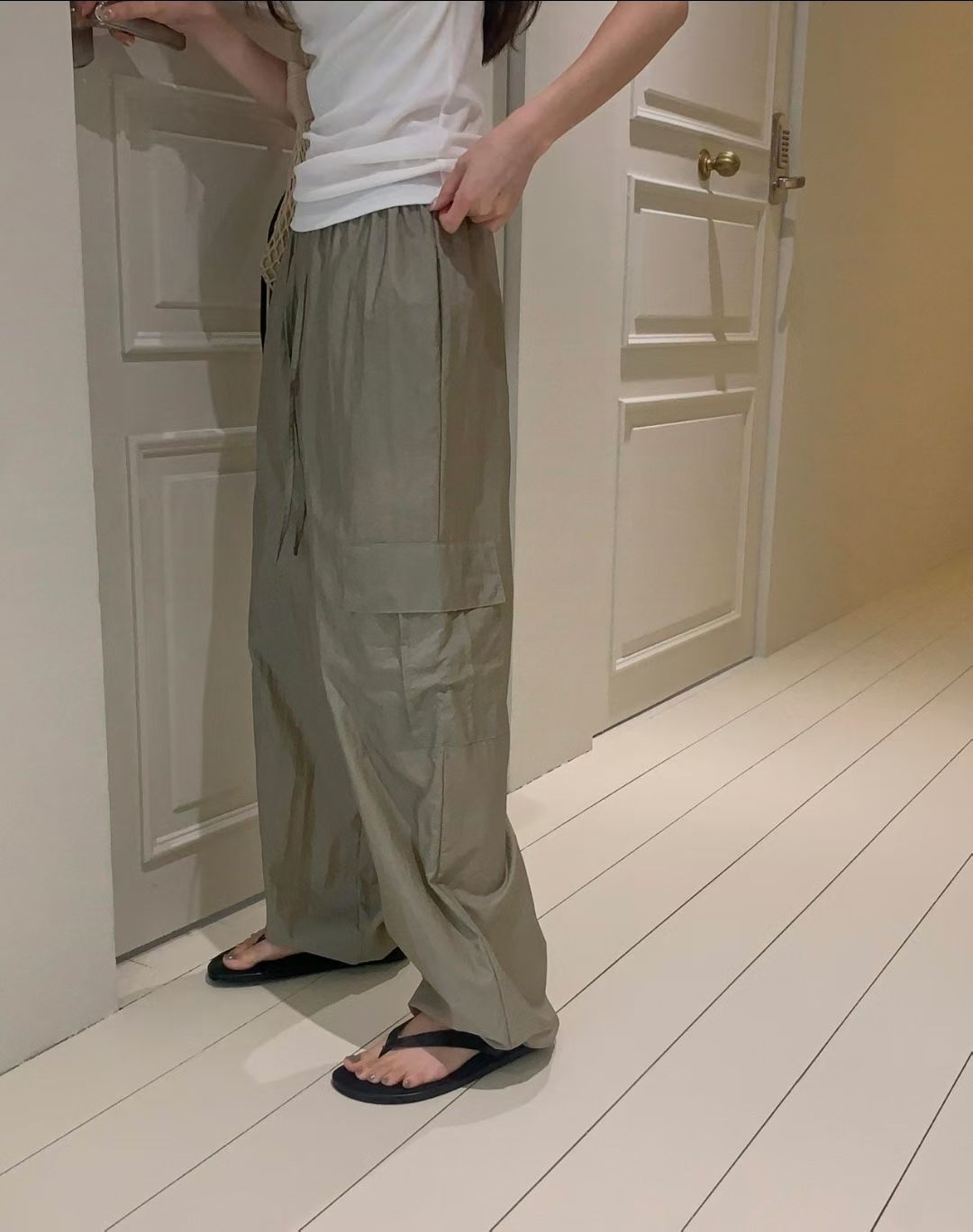 ami cargo pants-4col