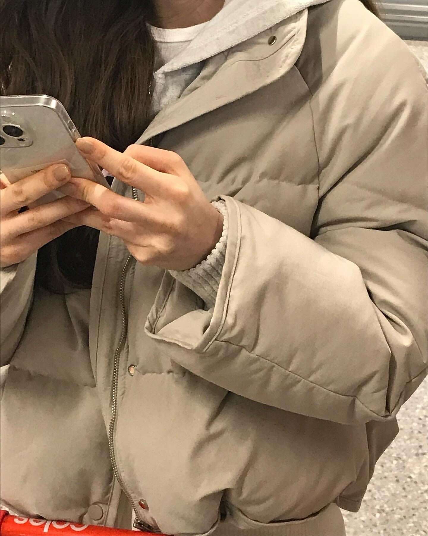 Carol goosedown short padding-2col