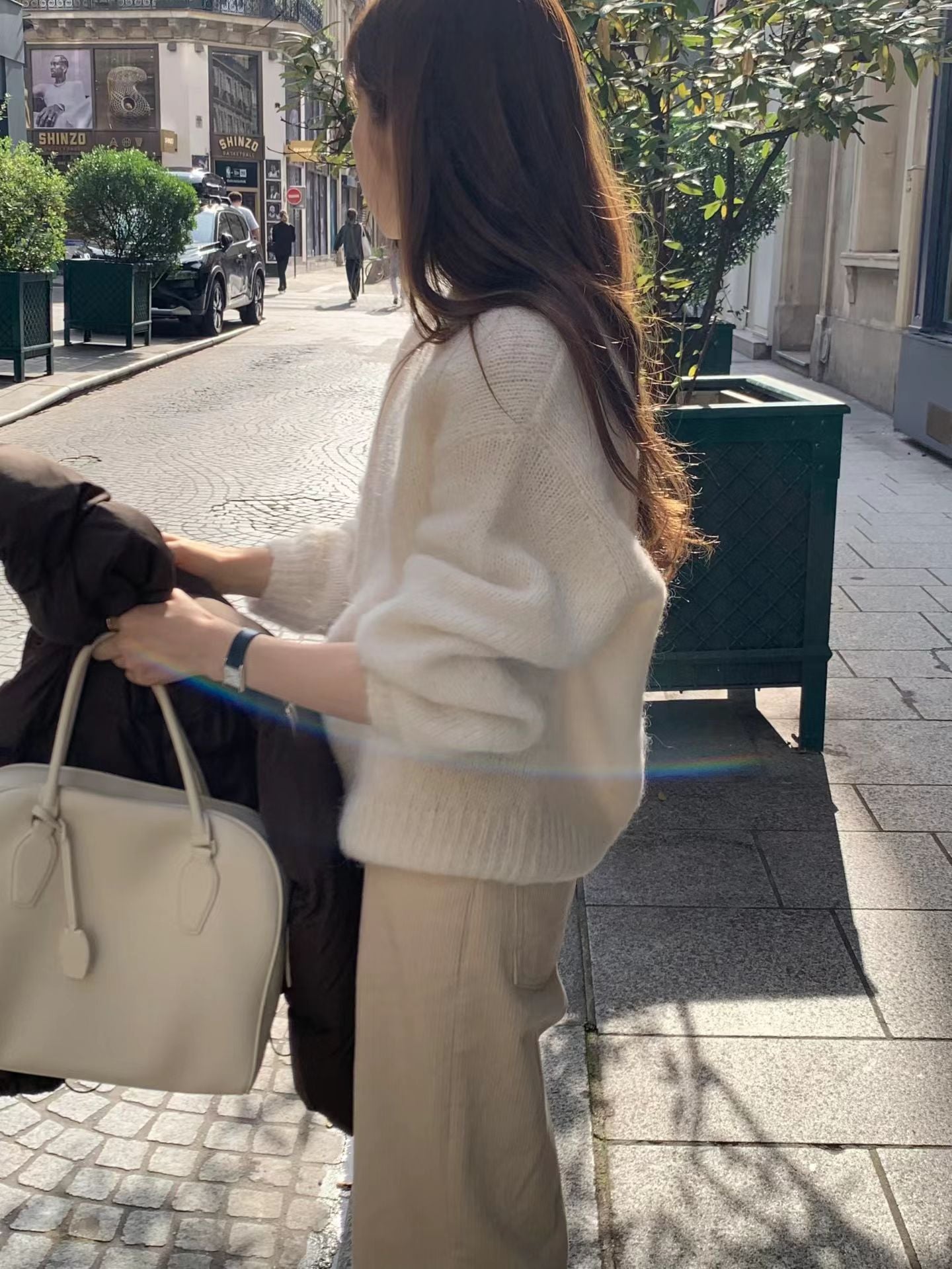 Ounce gimo corduroy pants-4col