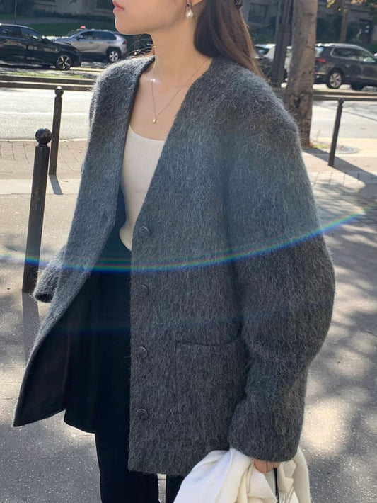 Ounce ven alpaca half coat