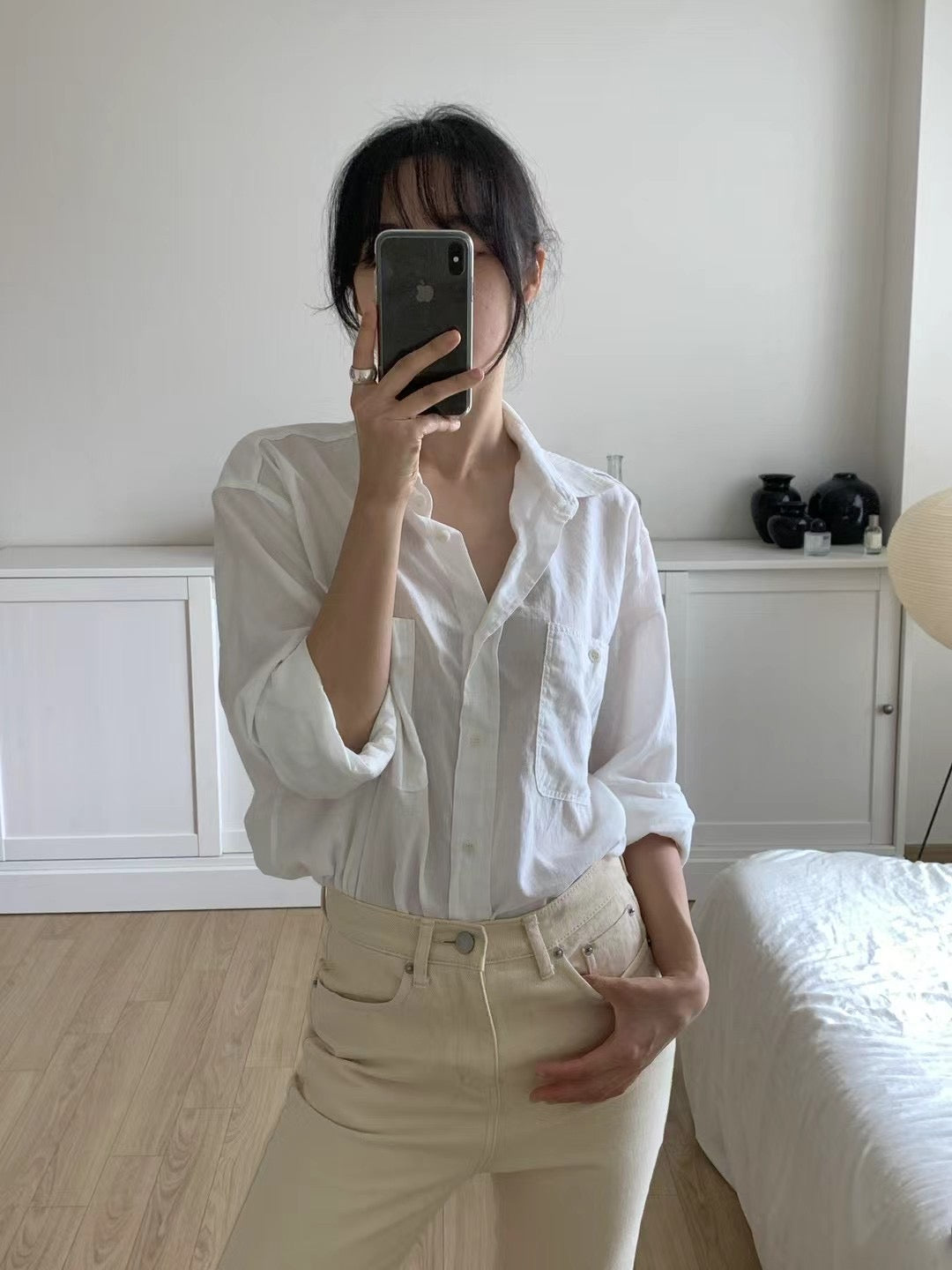 Ounce washing light shirt-3col