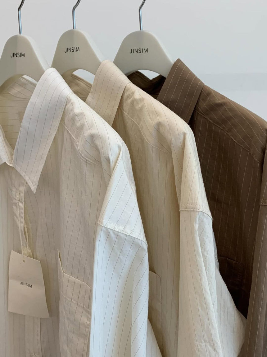 Bring s.t cotton shirt-3col