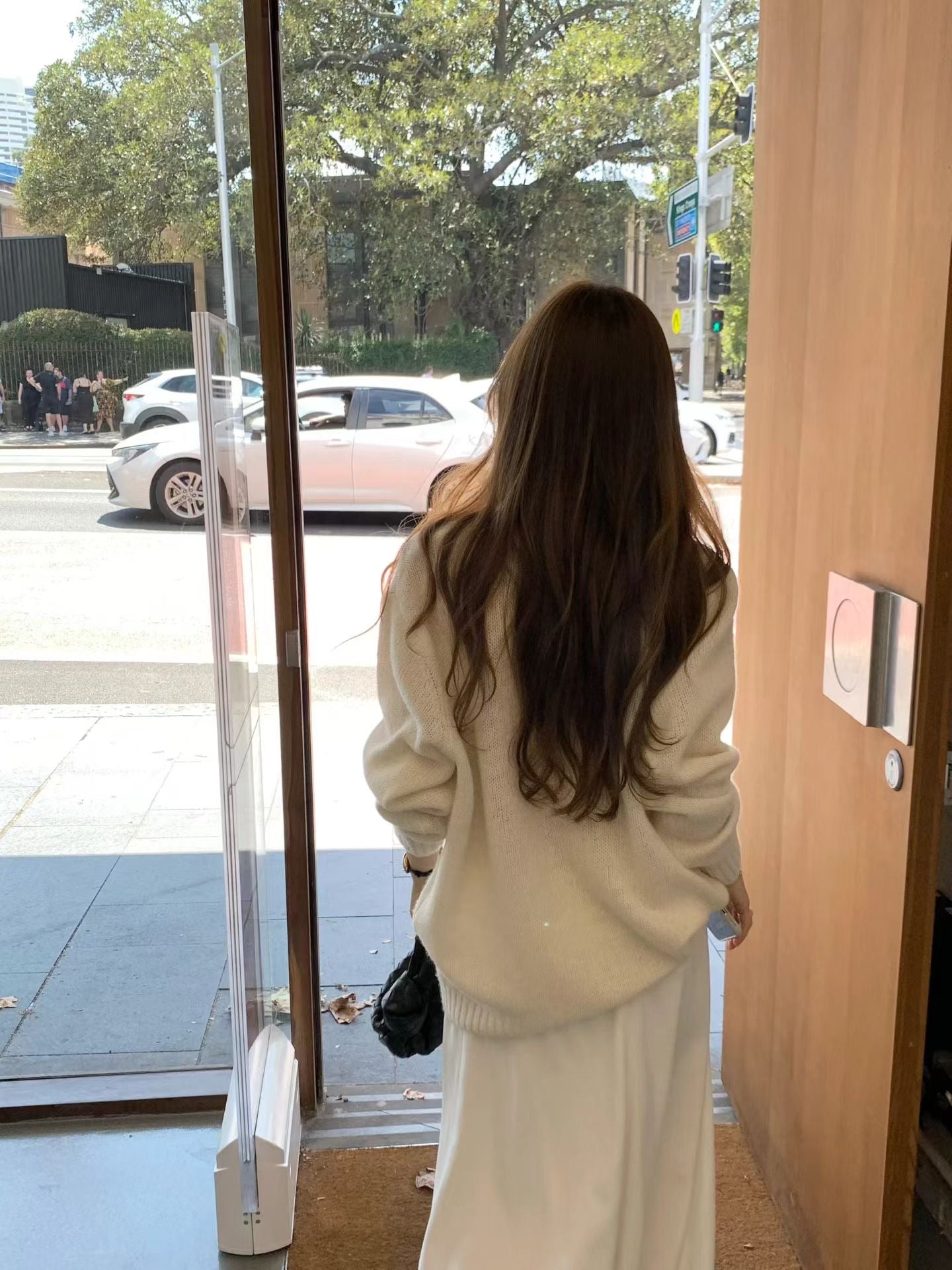 Ounce linen fringe skirt-2col