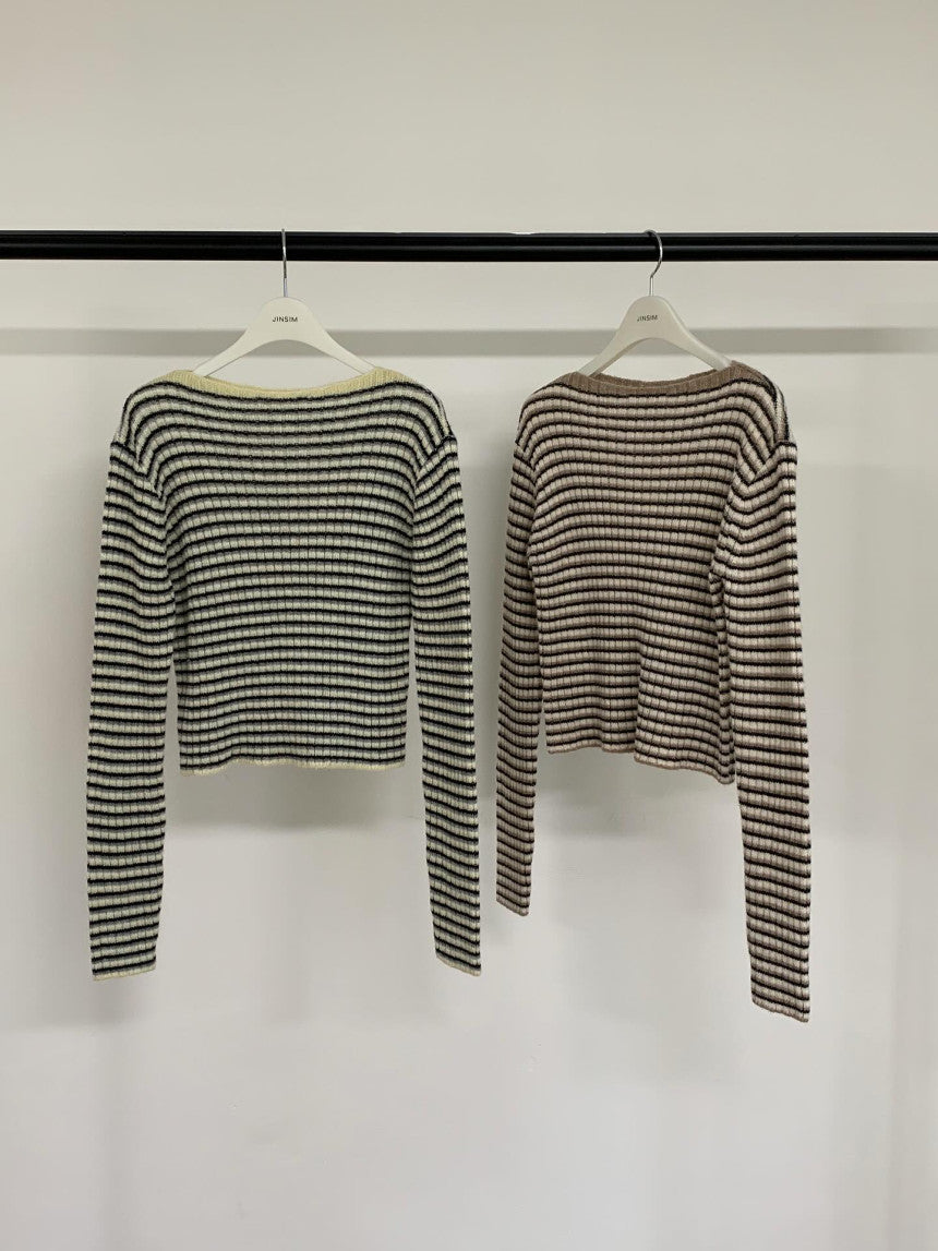 Raboom crop knit-2col