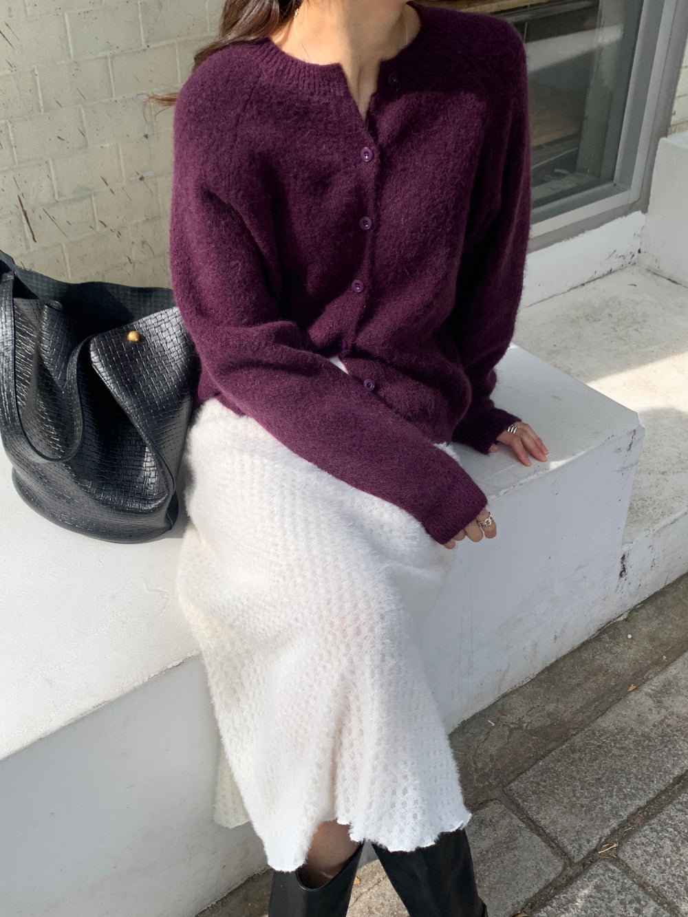 carrot cardigan-4col