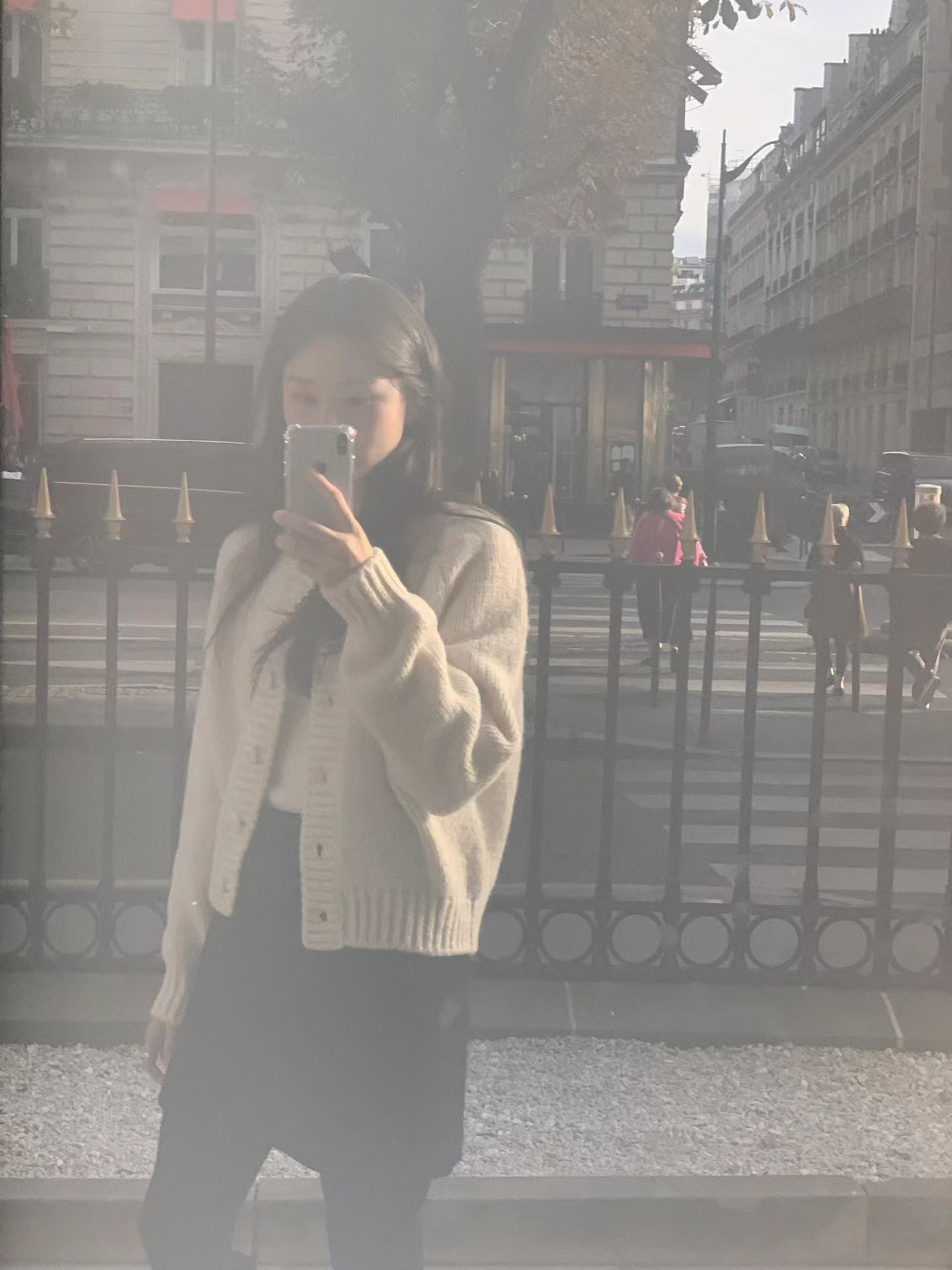 Ounce jane round cardigan-2col