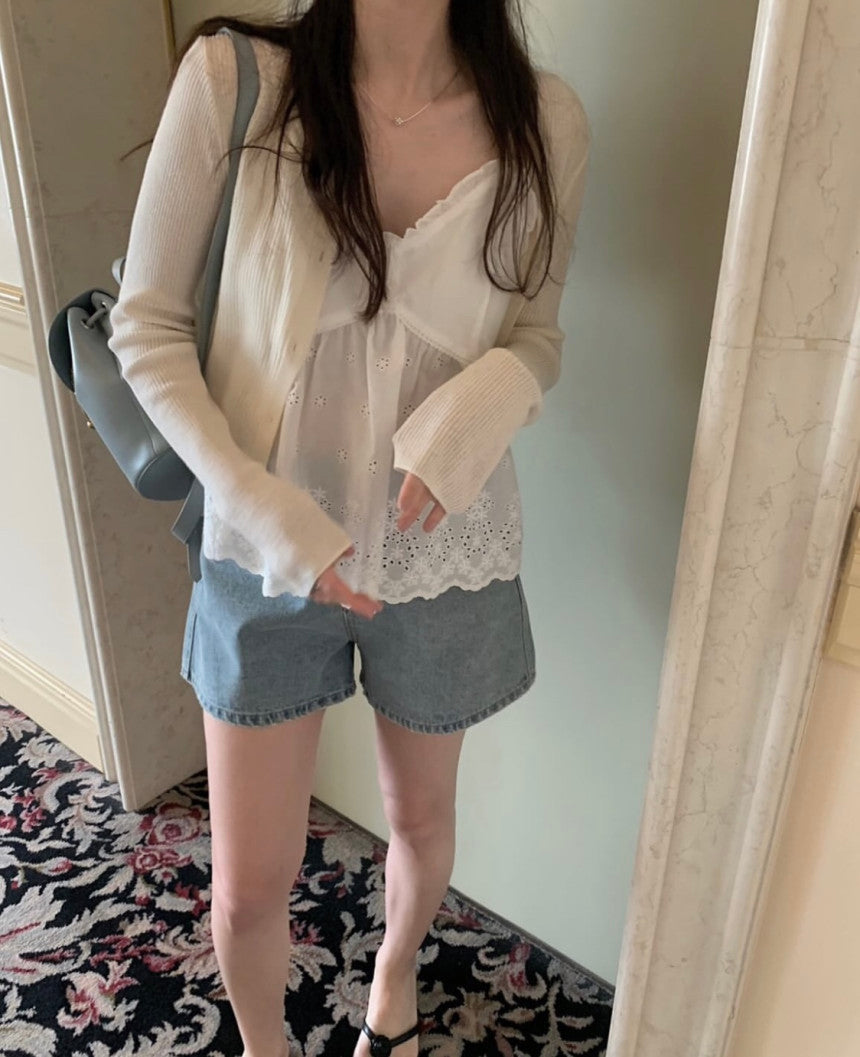 Smoothie short denim