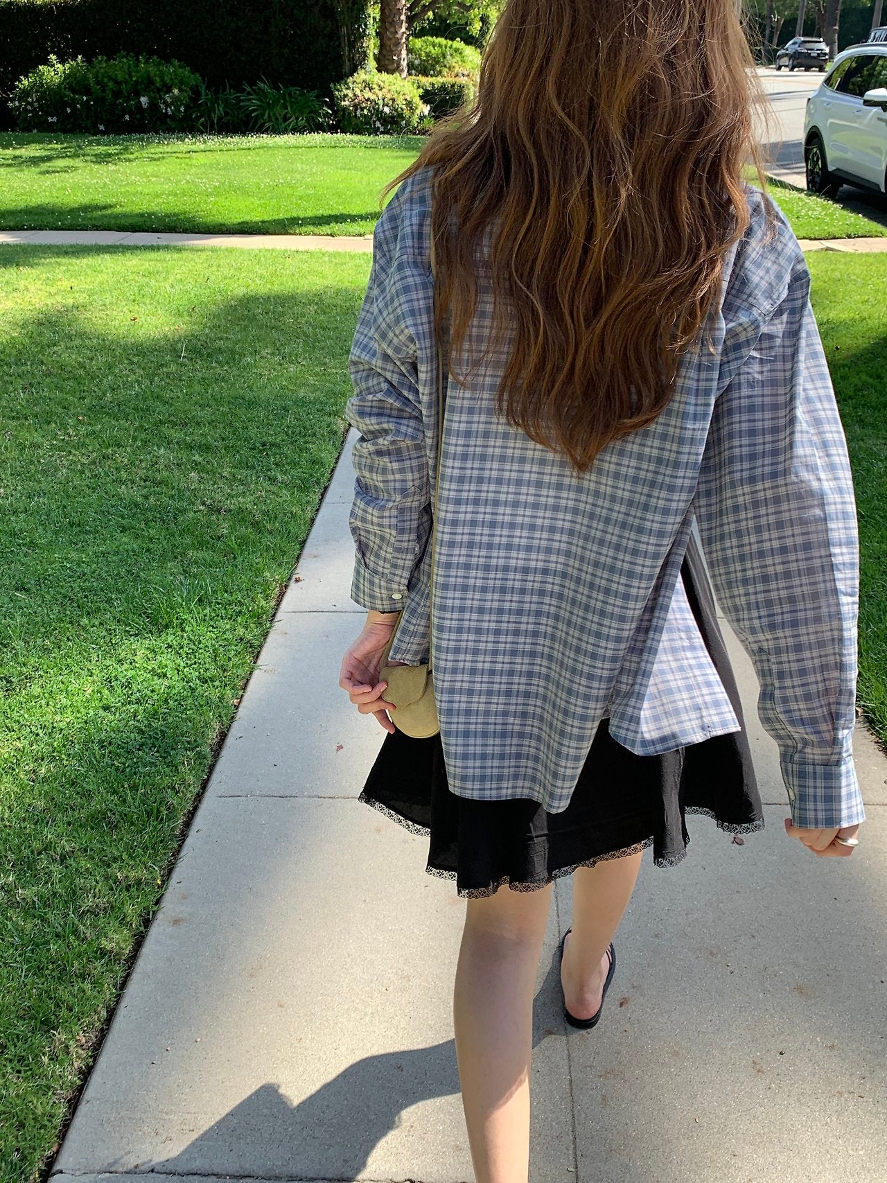 Halen check shirt-2col
