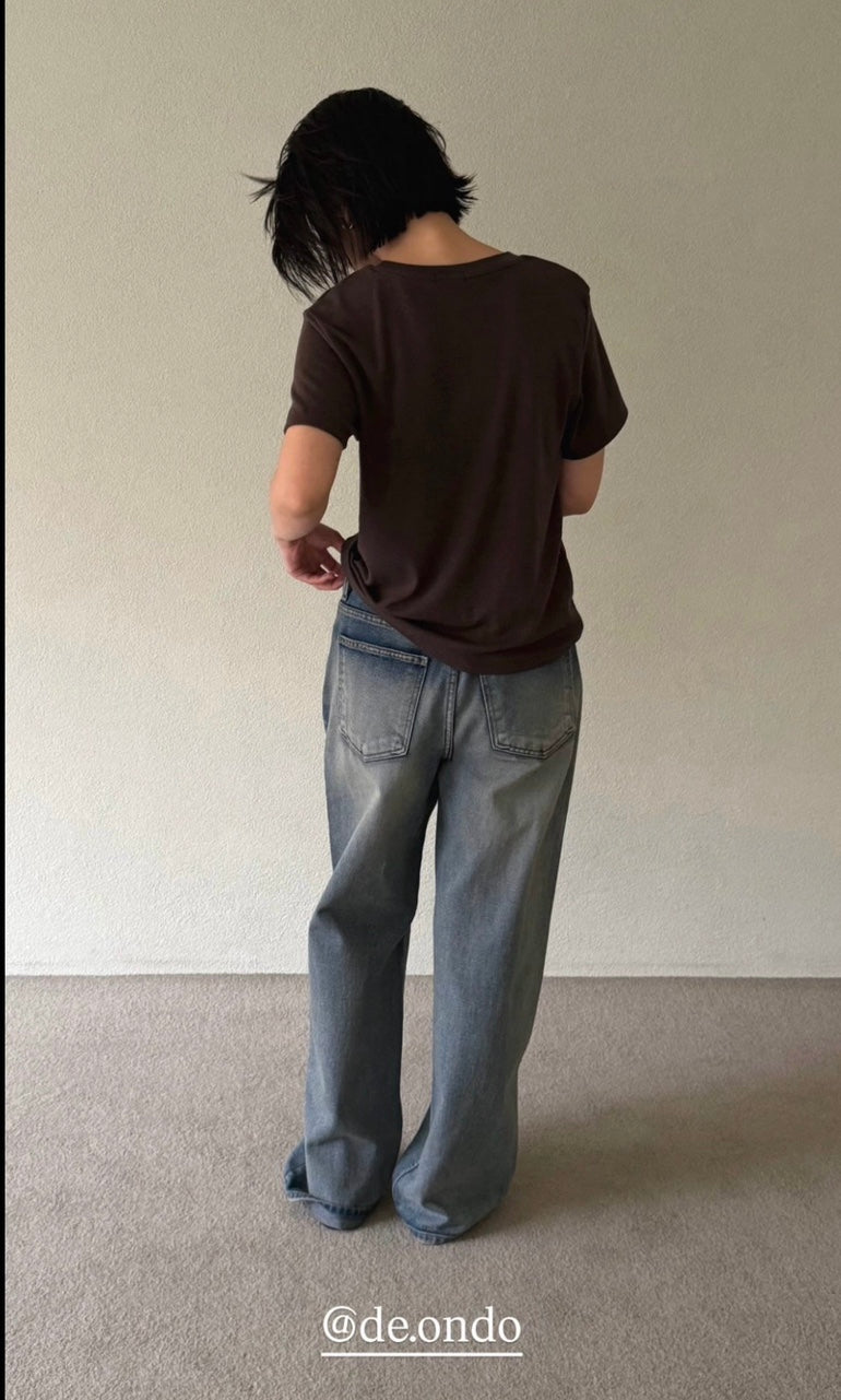Deondo whisker wash usa denim