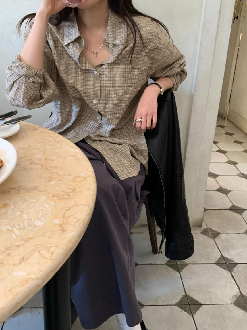 Mary gold shirt-3col