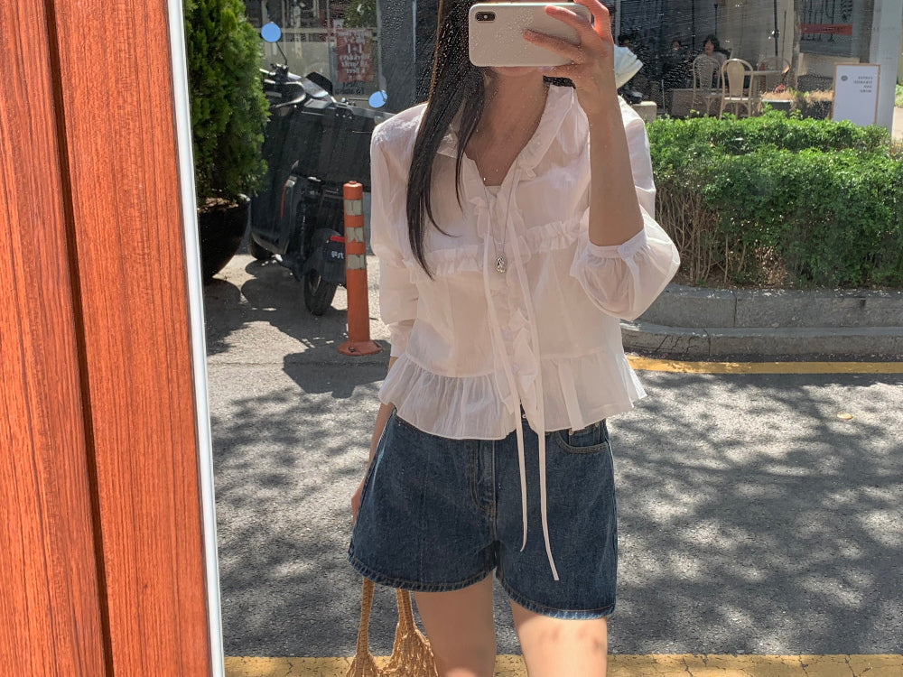 winner denim shorts-2col