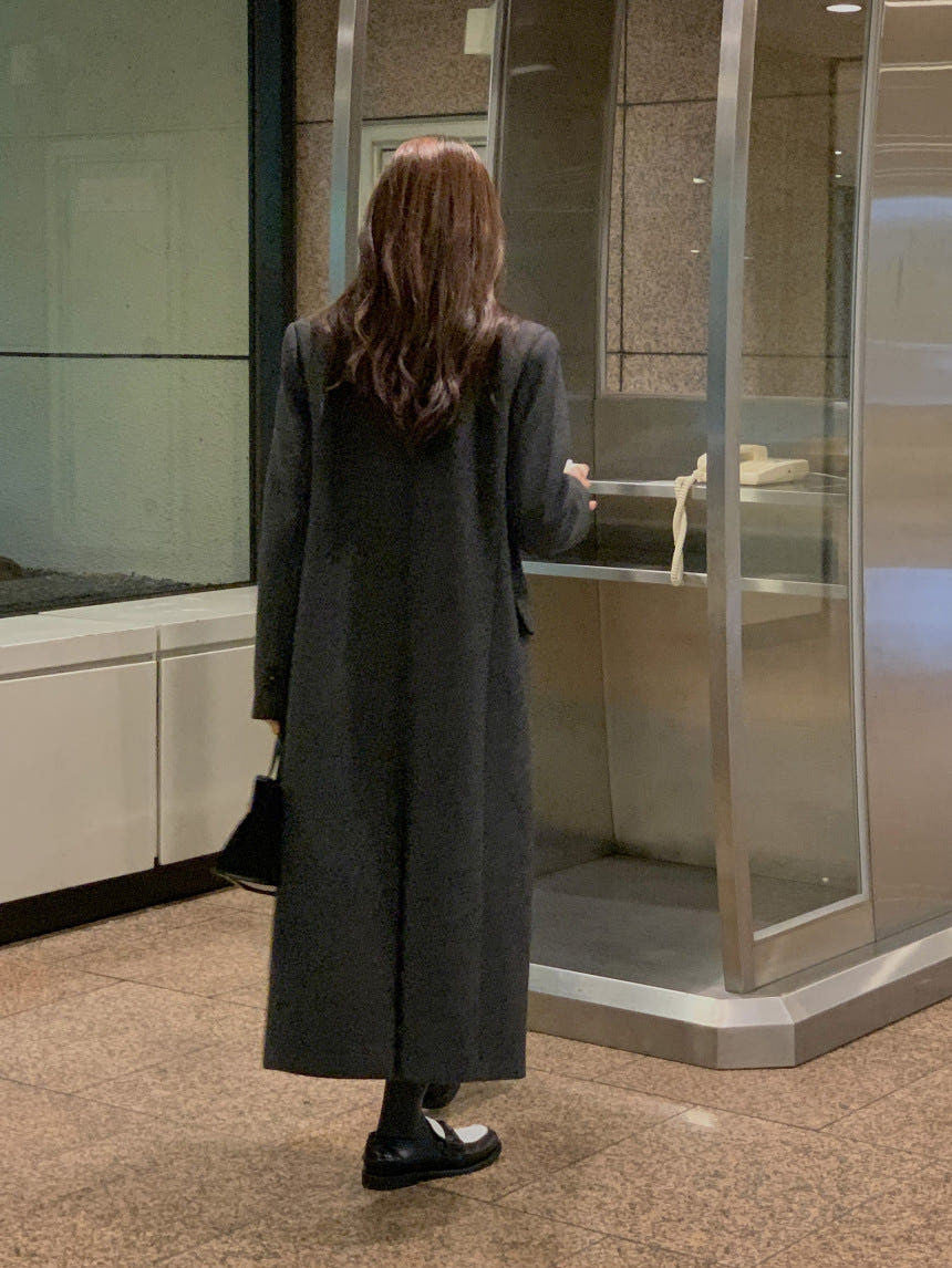 Wool single coat-3col