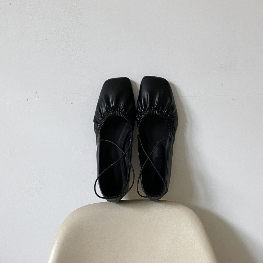 soft shirring flat
