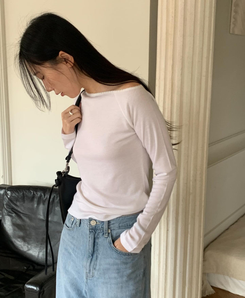 one off-shoulder T-5col