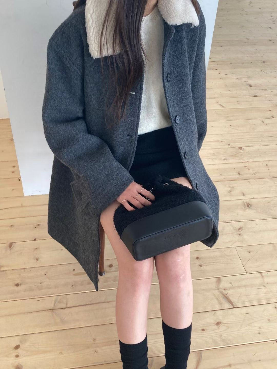 margaret wool coat-2col