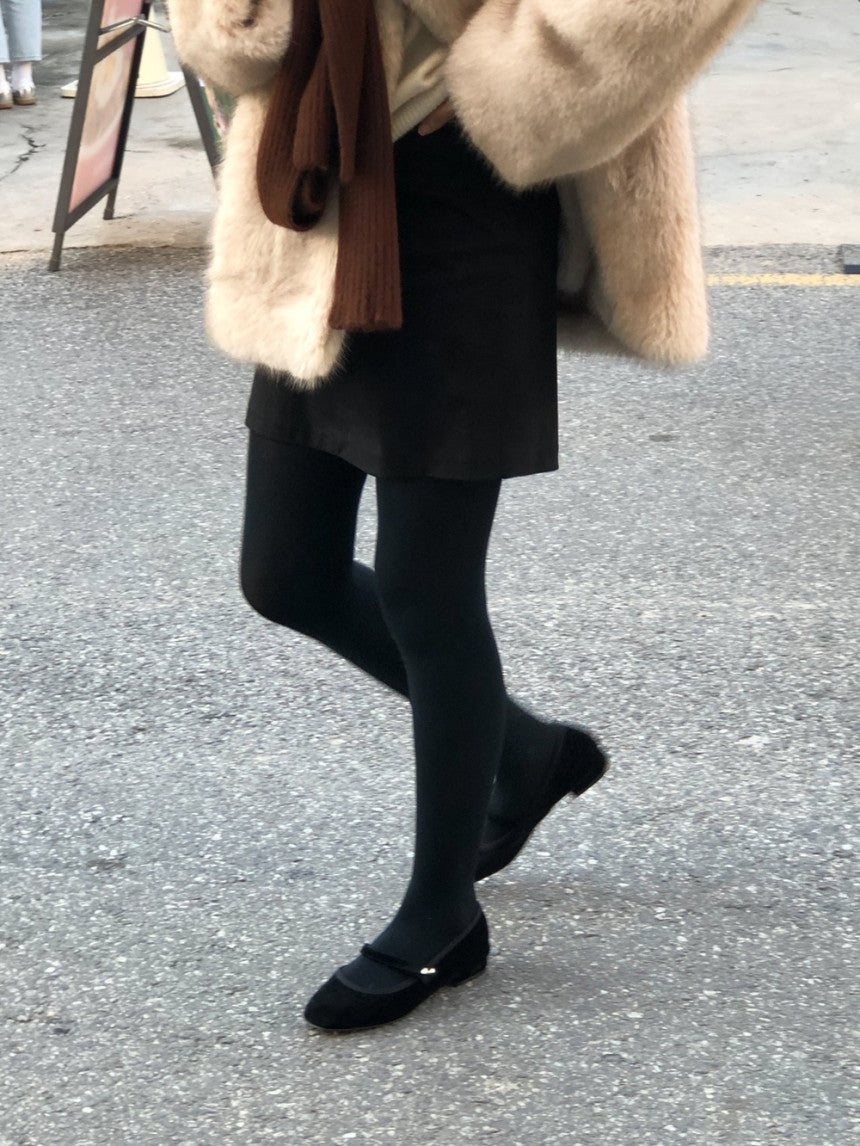 Eirin suede mini skirt-2col