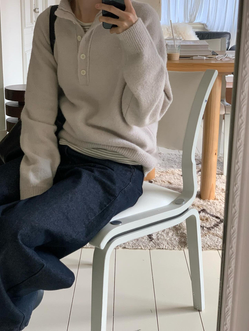 Roots wide inner gimo denim