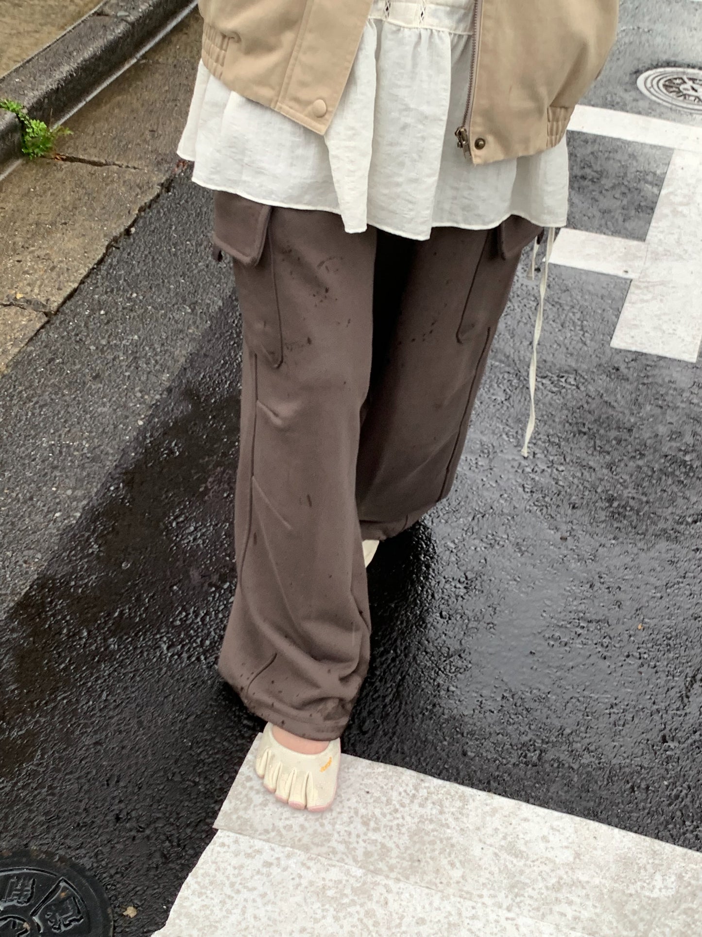earth cargo pants-2col
