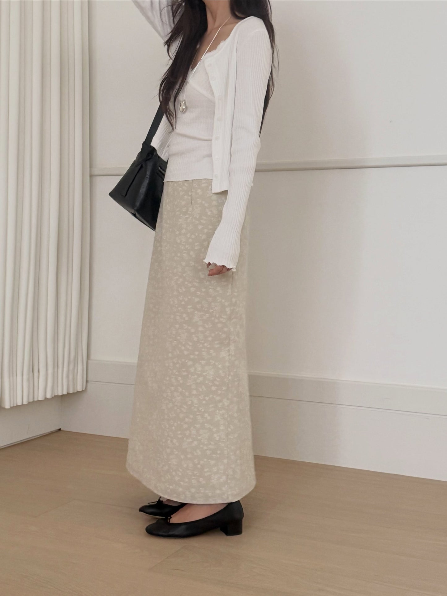pig cotton skirt-2col