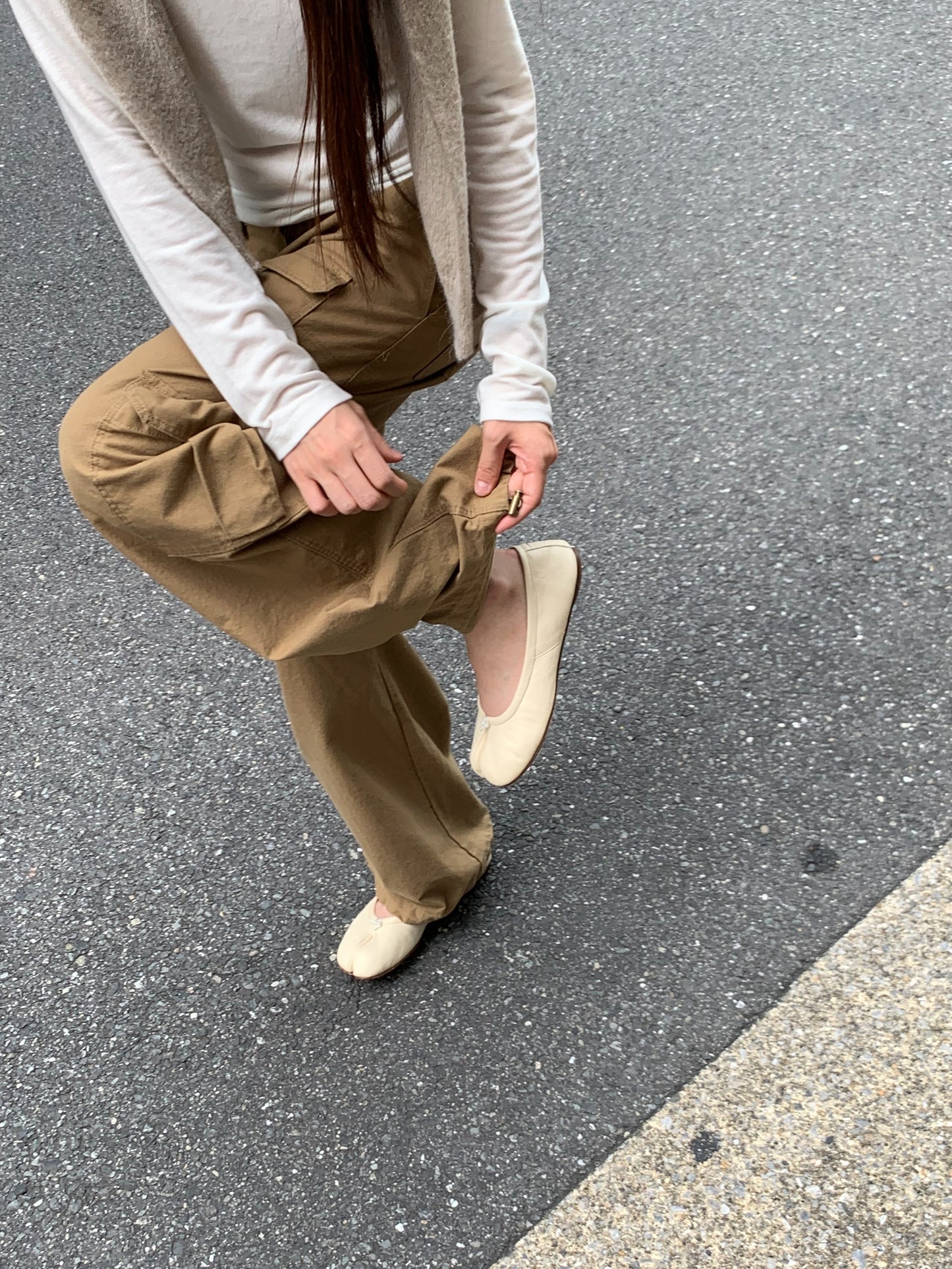 bay cargo pants-3col
