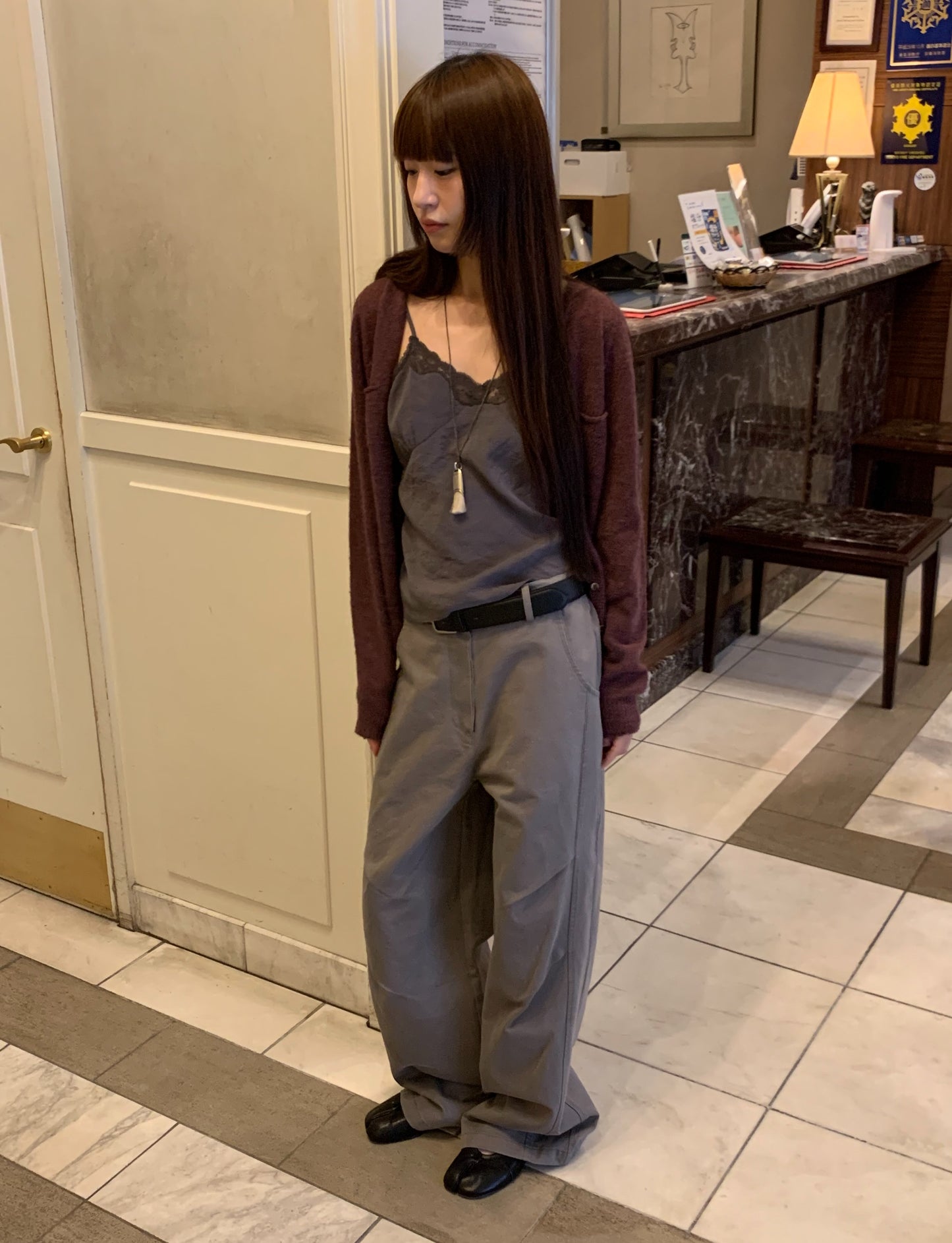mulberry cardigan-4col