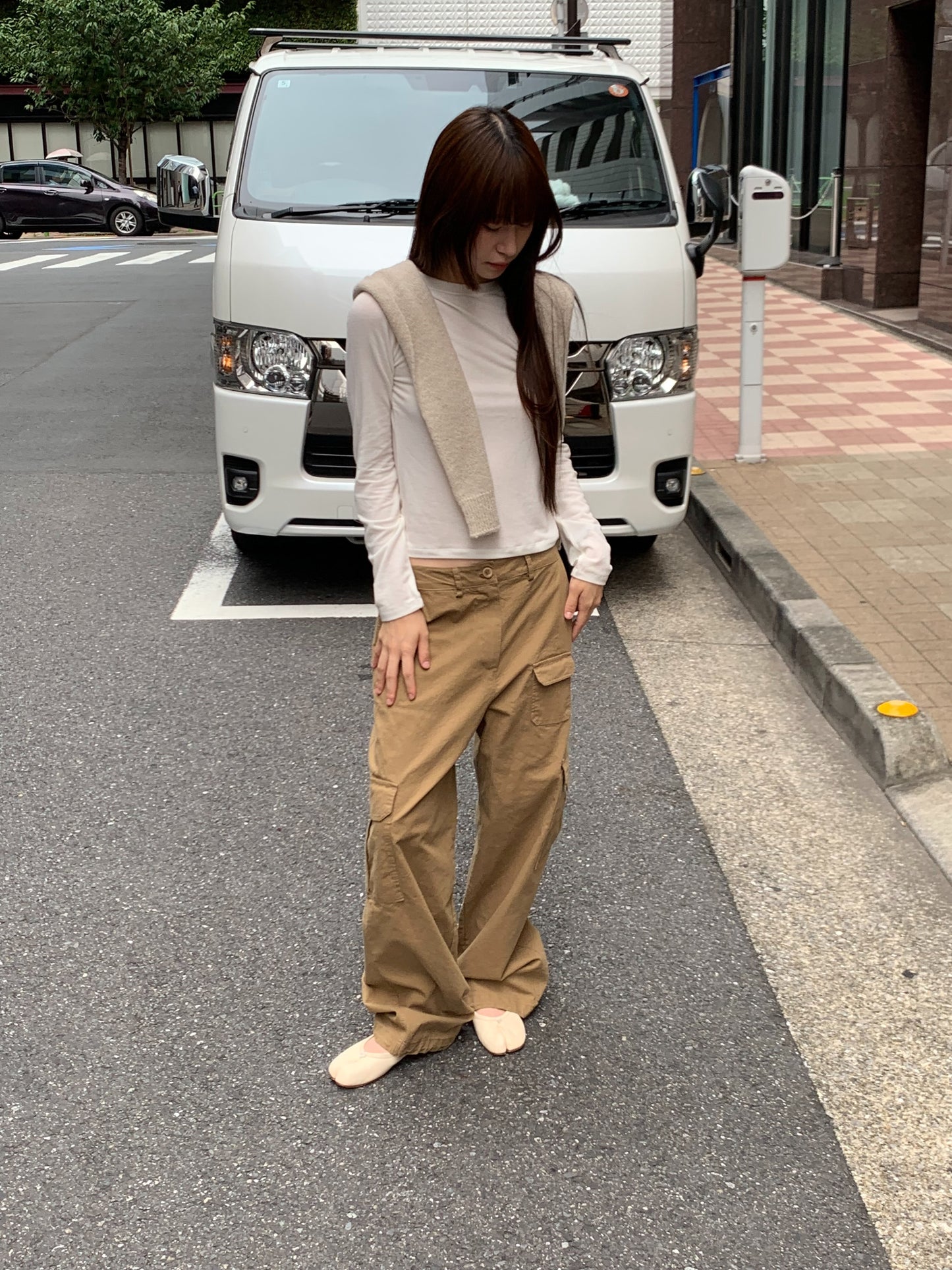 bay cargo pants-3col