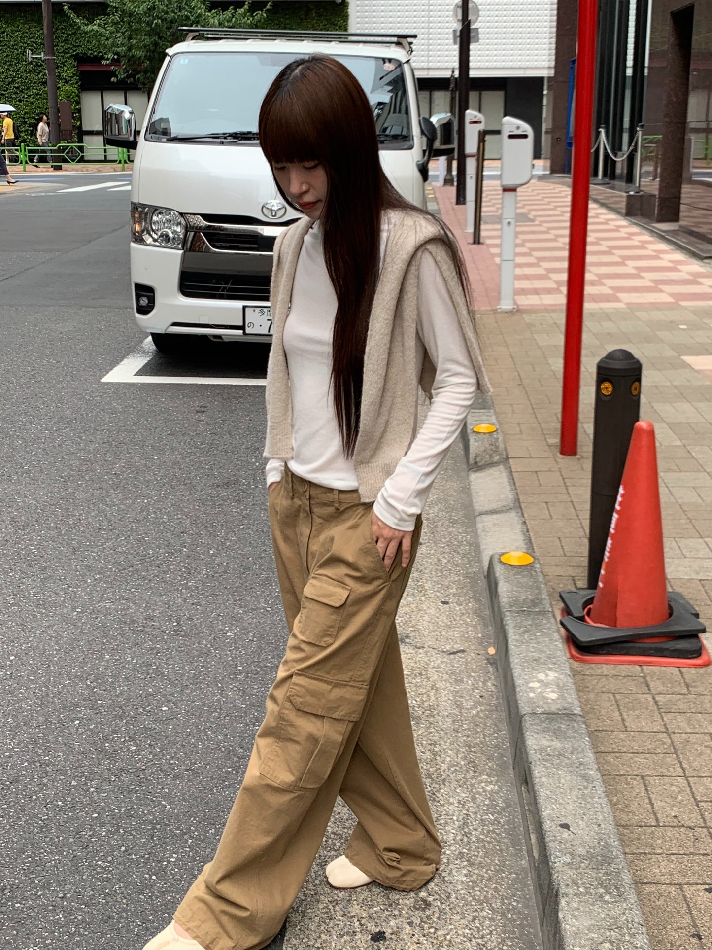bay cargo pants-3col