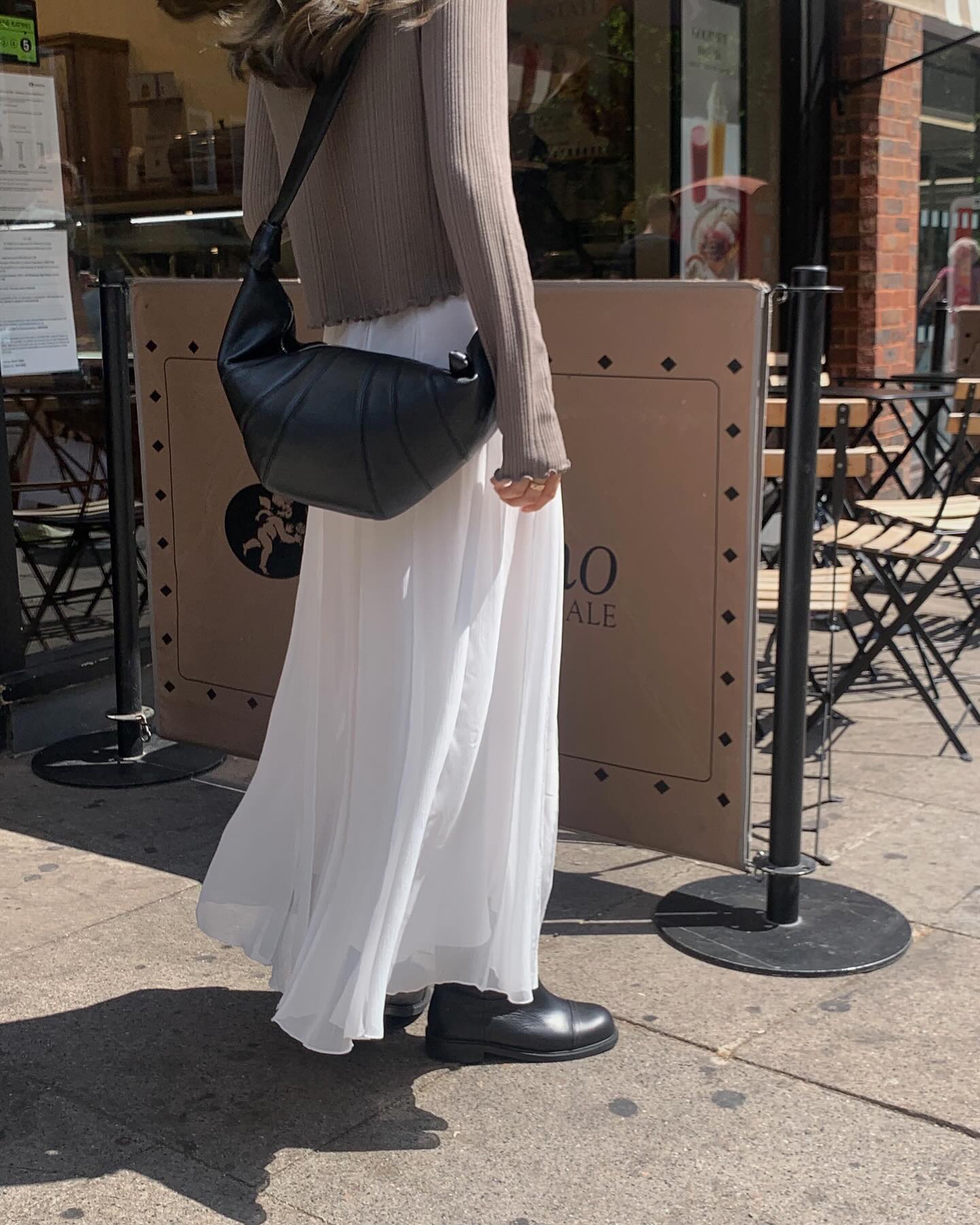 liter layer pleated cardigan-2col
