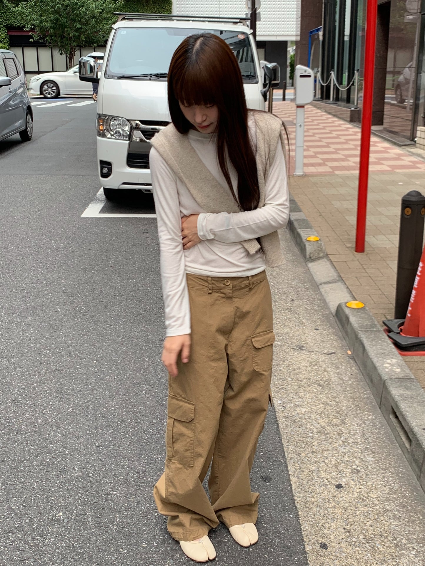 bay cargo pants-3col