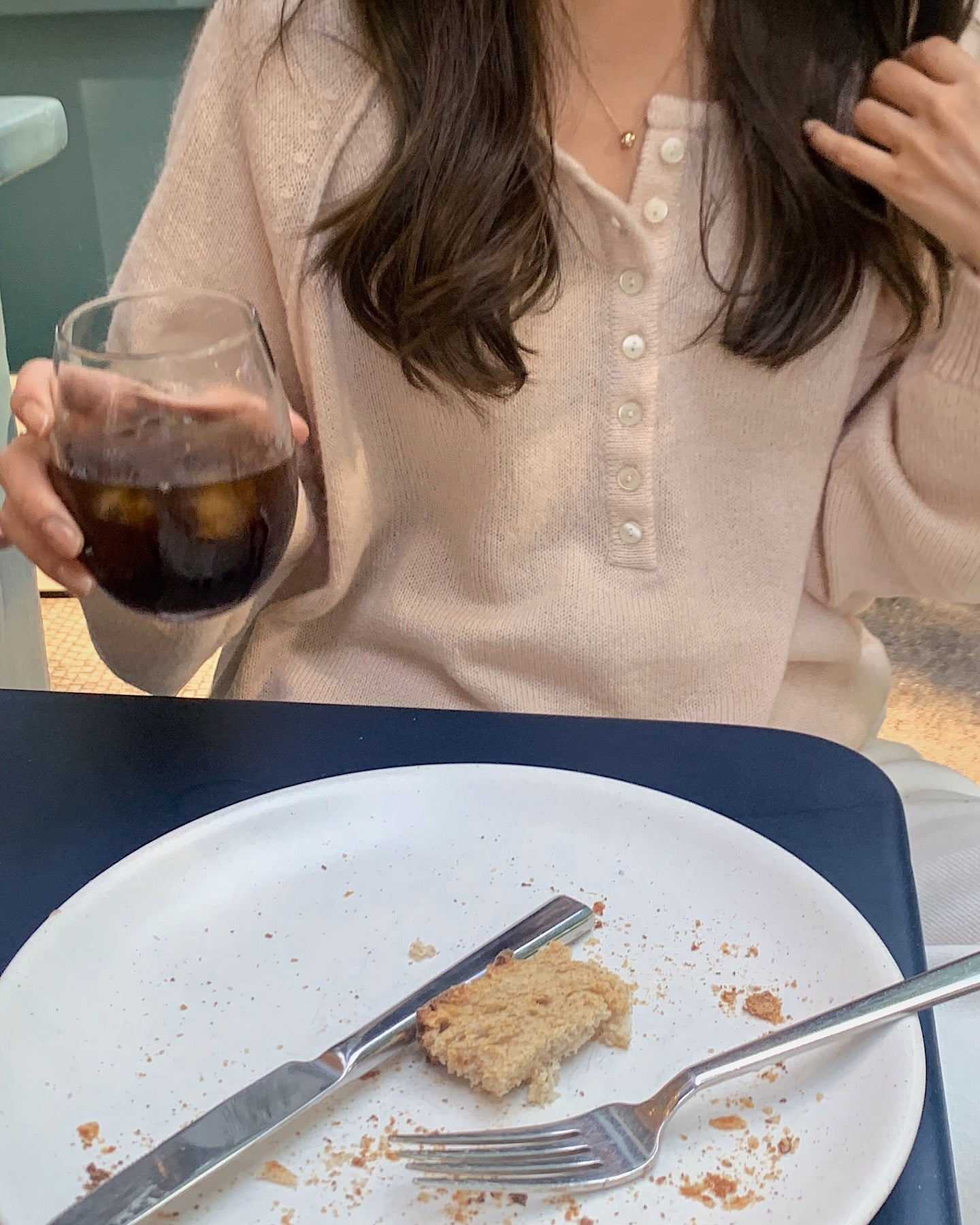 liter miyu mohair button knit-3col