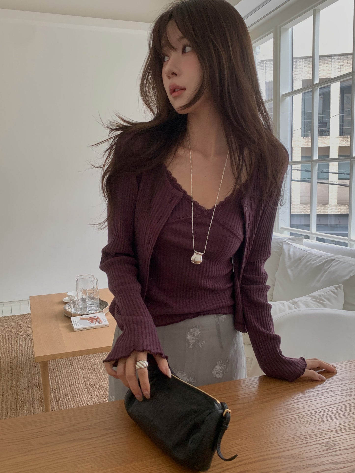valley sleeveless&cardigan-4col
