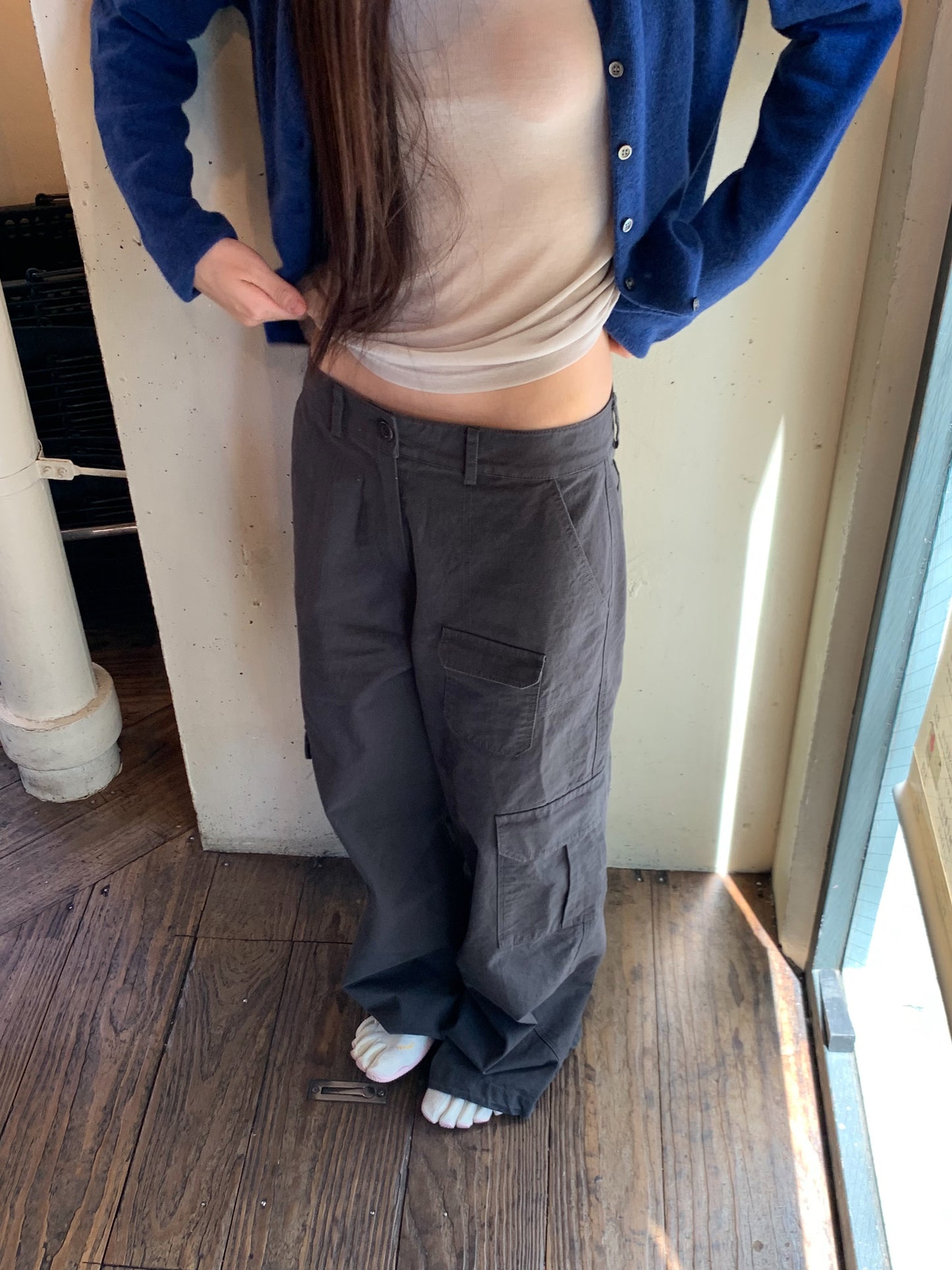 bay cargo pants-3col