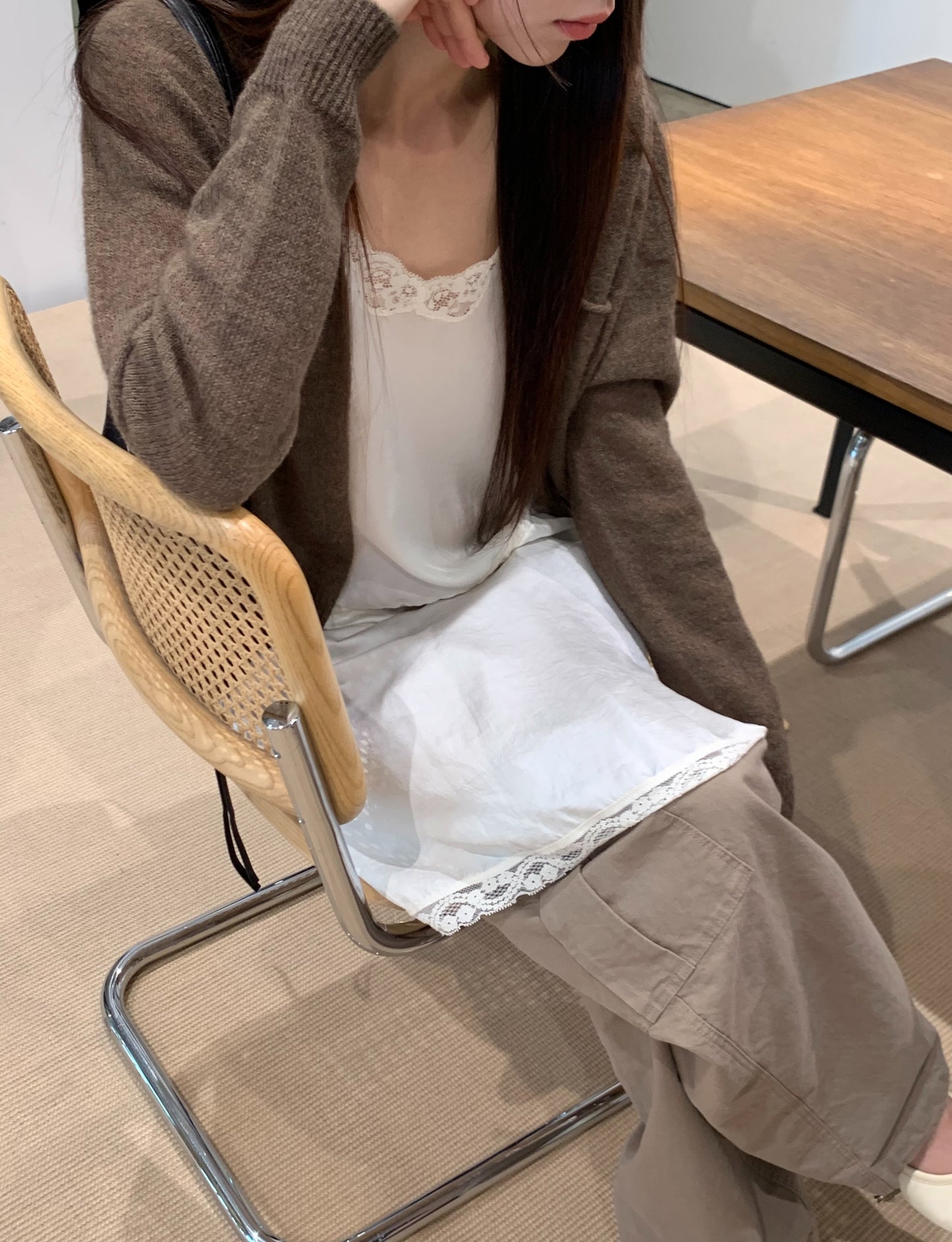mulberry cardigan-4col