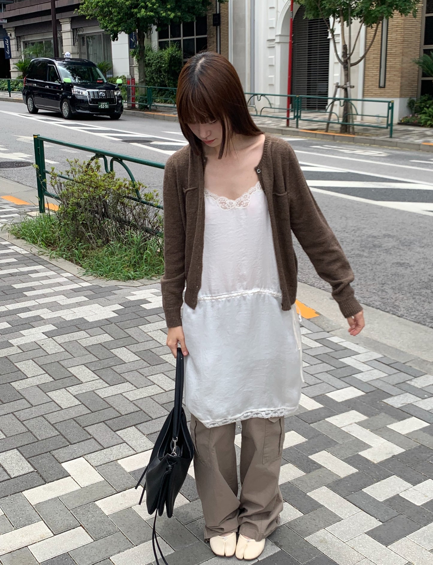 mulberry cardigan-4col