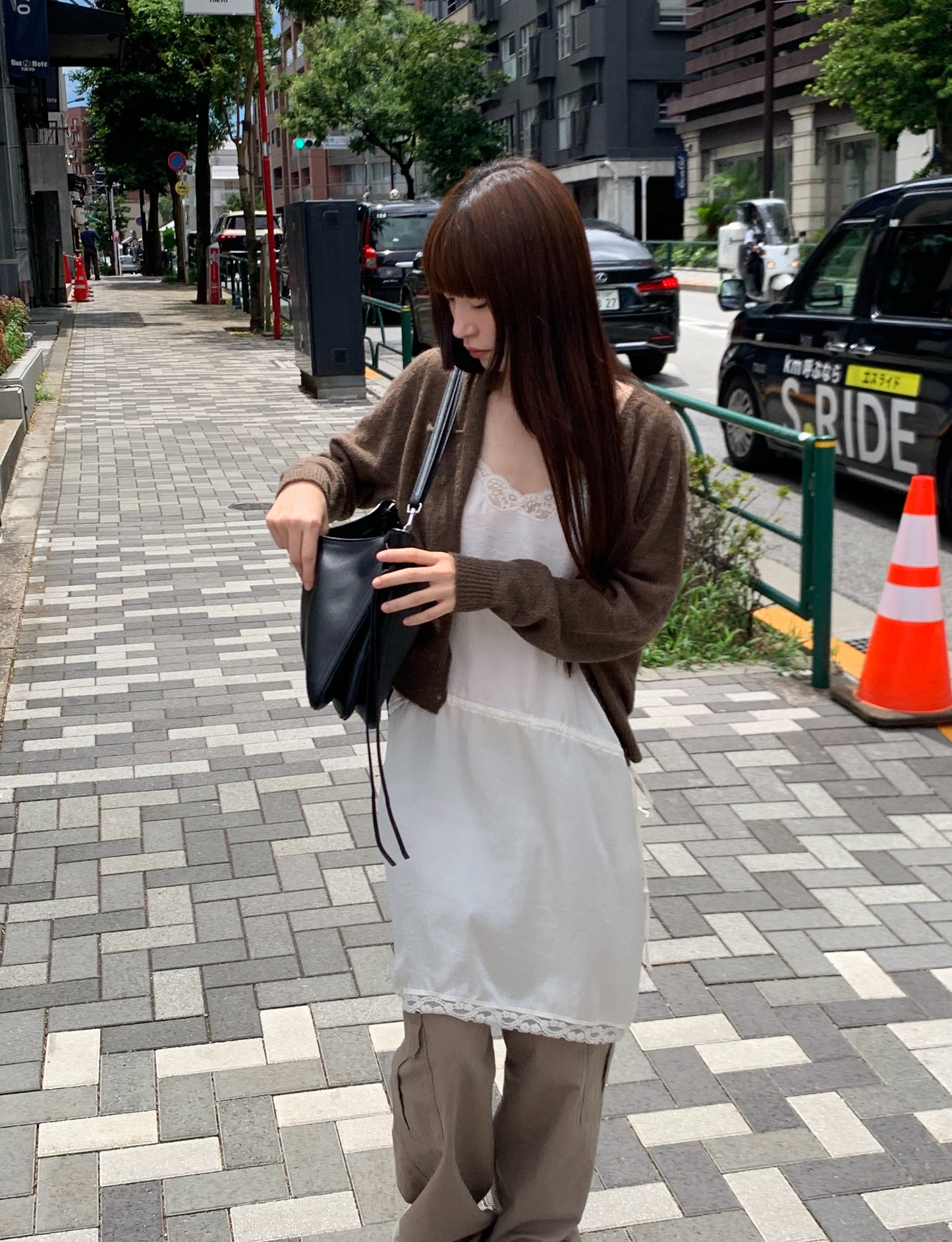 mulberry cardigan-4col