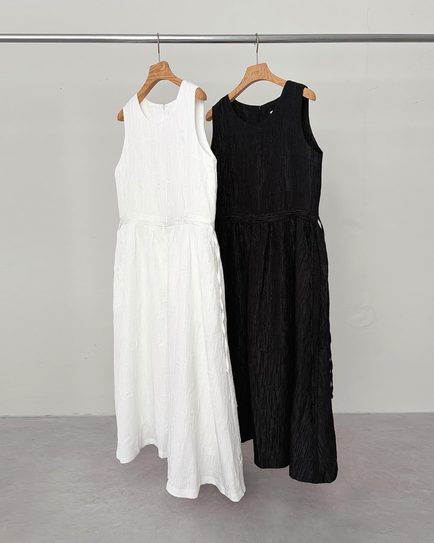 liter eve jacquard wrinkle onepiece-2col