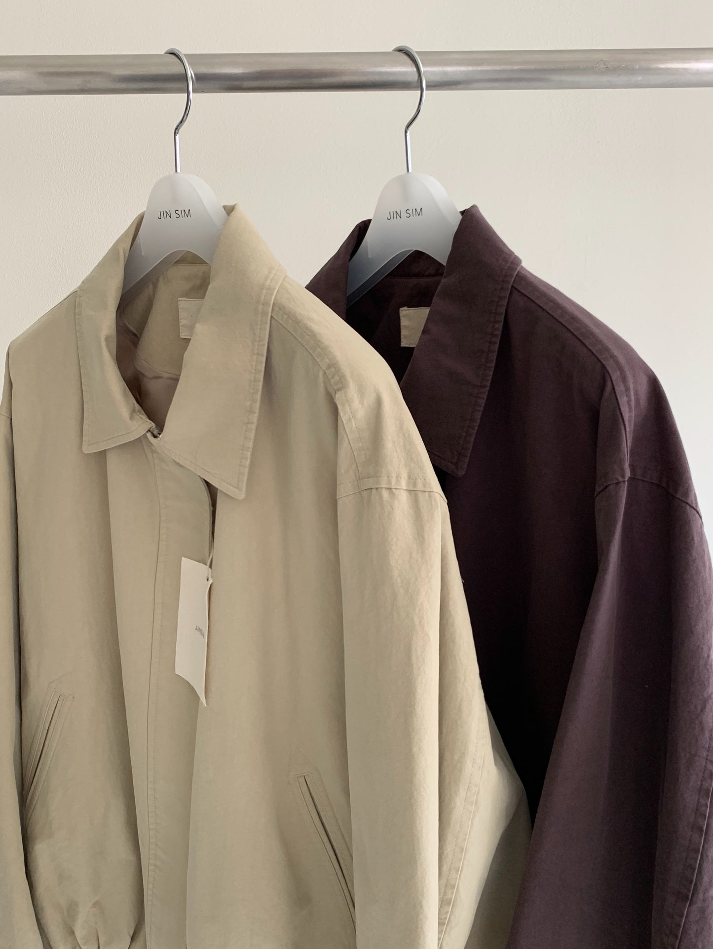 obel jumper cotton blouson-2col