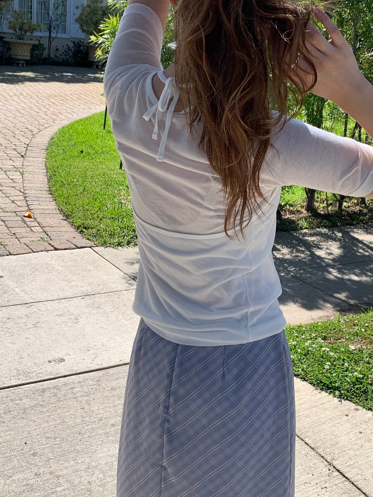 Nuel layered sleeveless&sleeve T set-3col