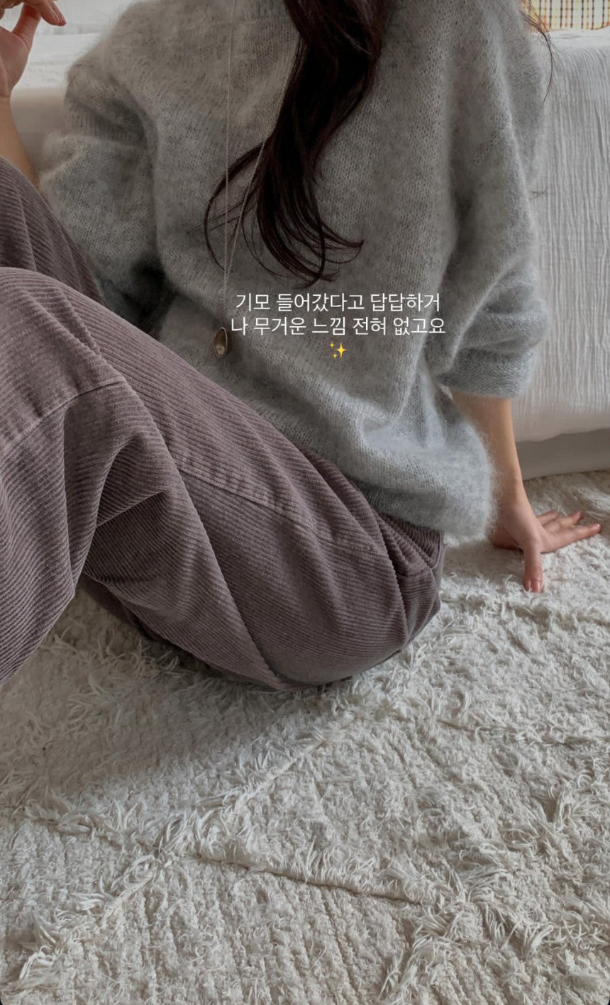 gimo corduroy pants-3col