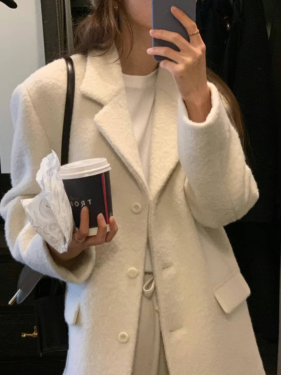 ジャケット・アウター LEDAY / Mini short double handmade coat Mini short double handmade coat-3col – LEDAY