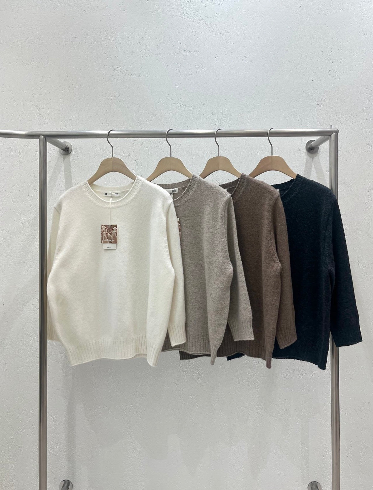 deondo midi sleeve knit-4col
