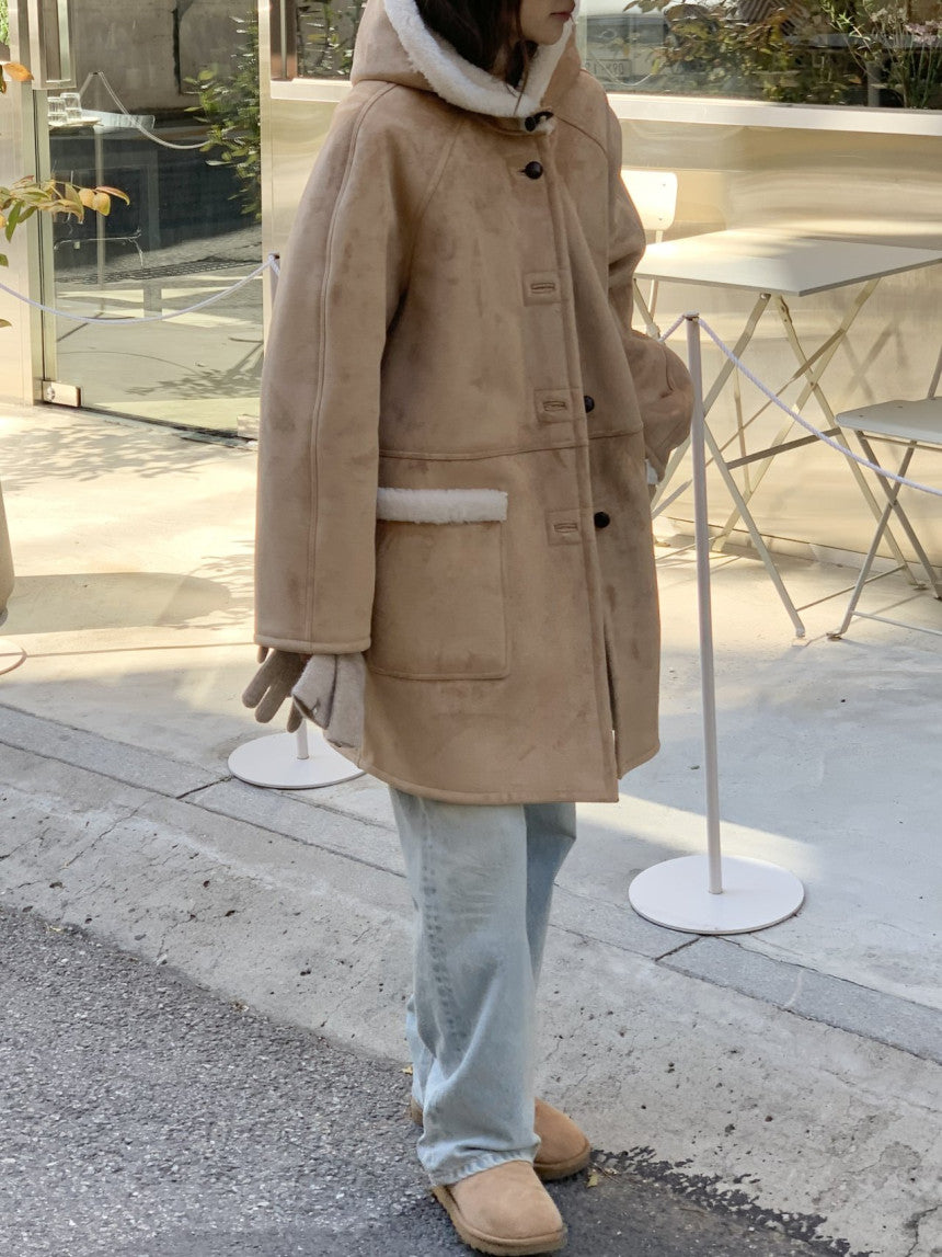 Fitz hoodie shearing half mustang