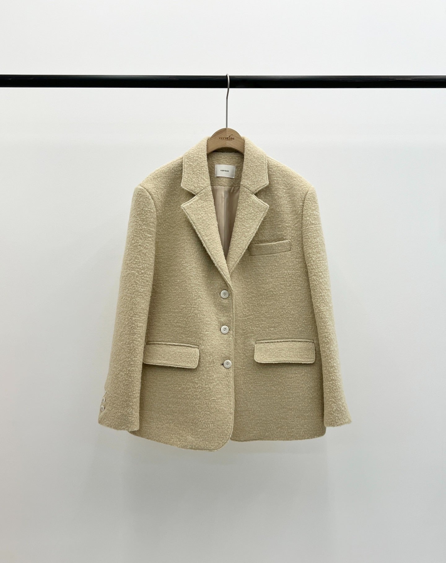 Vondel alpaca boucle blazer