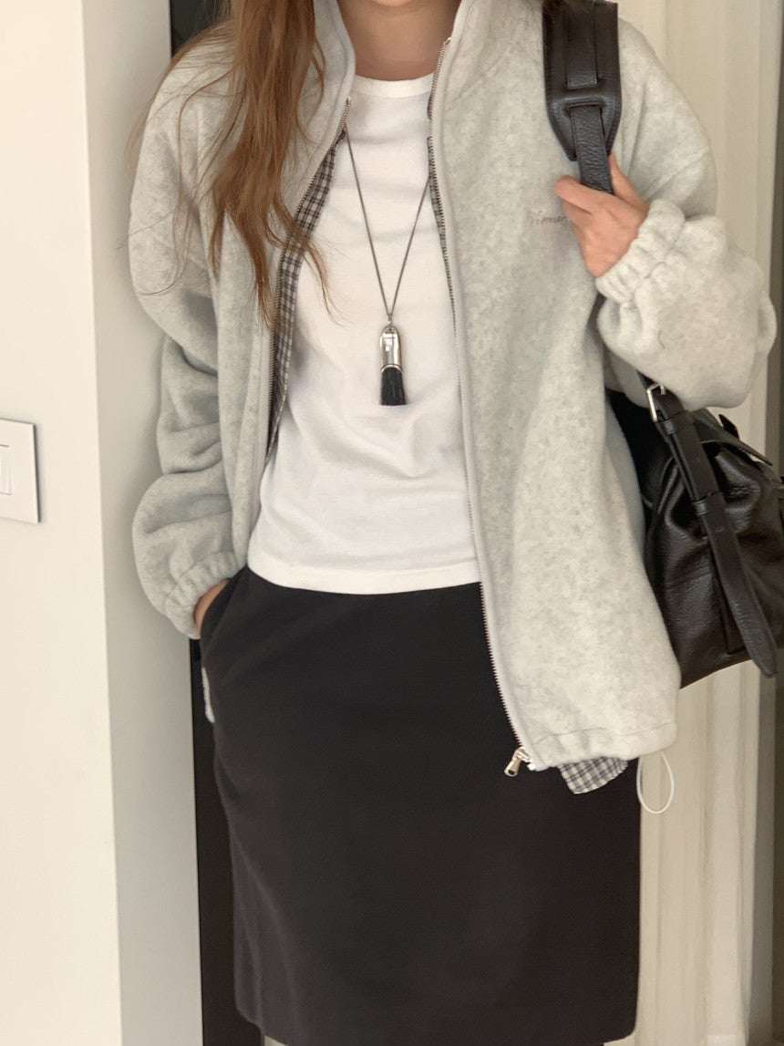 Luzern fleece zip up&pants-3col