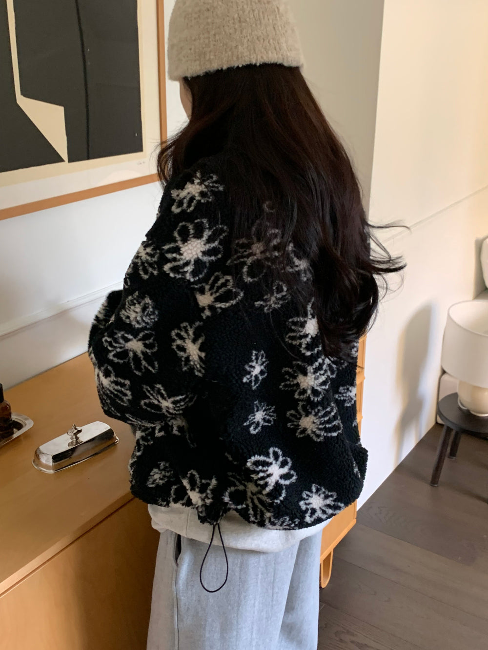 rosy flower jumper-2col