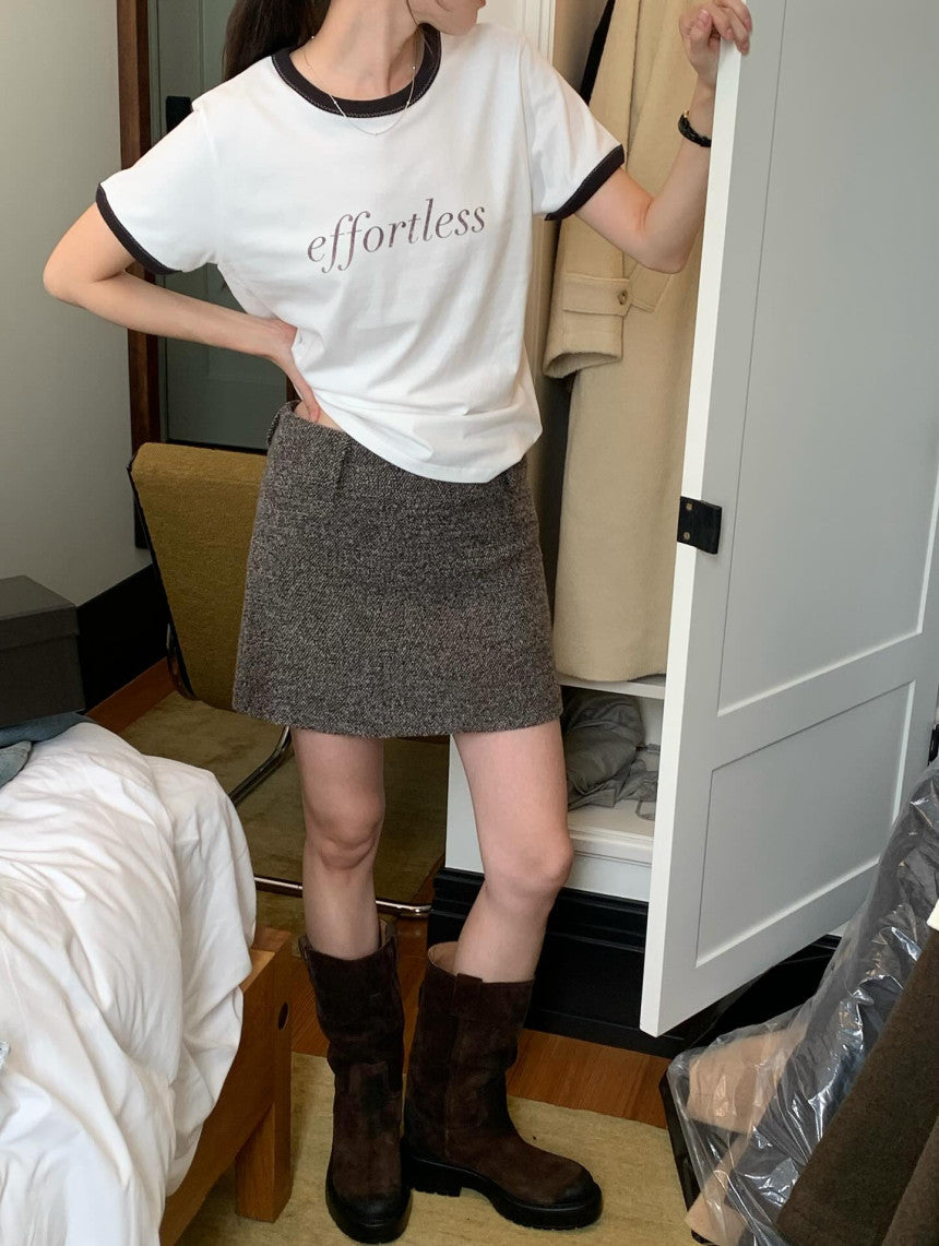 Haven wool skirt-2col