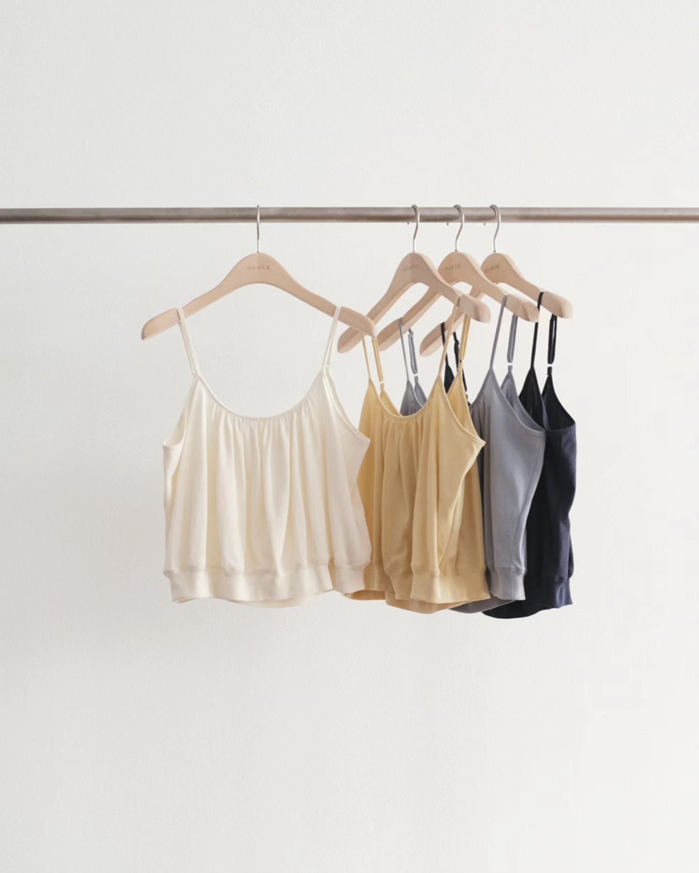 Ounce heize shirring blouse-4col